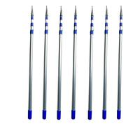 Crochet télescopique for bateau - Perche réglable en 3 sections en alliage d'aluminium for l'amarrage, la navigation et la récupération de cargaison(7Setx16.4ft)