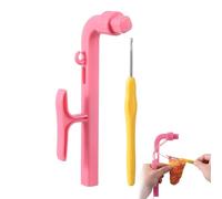 Crochet Tension Tool - Tension Control Crochet Helper | Yarn Tensions Regulator, For Left & Right Hander, Portable Crochetes Accessories Gift For Crocheters & Knitters