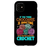 Crochet Theme Design Meme for Crochet Lovers Coque pour iPhone 11