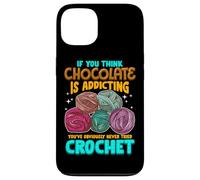 Crochet Theme Design Meme for Crochet Lovers Coque pour iPhone 13