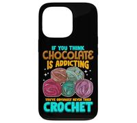 Crochet Theme Design Meme for Crochet Lovers Coque pour iPhone 13 Pro