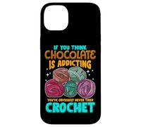 Crochet Theme Design Meme for Crochet Lovers Coque pour iPhone 14 Plus