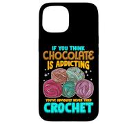 Crochet Theme Design Meme for Crochet Lovers Coque pour iPhone 15