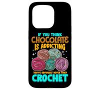 Crochet Theme Design Meme for Crochet Lovers Coque pour iPhone 15 Pro
