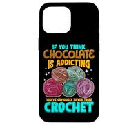 Crochet Theme Design Meme for Crochet Lovers Coque pour iPhone 16 Pro Max