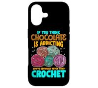 Crochet Theme Design Meme for Crochet Lovers Coque pour iPhone 17