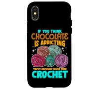 Crochet Theme Design Meme for Crochet Lovers Coque pour iPhone X/XS