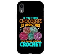 Crochet Theme Design Meme for Crochet Lovers Coque pour iPhone XR