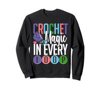 Crochet Tricot Crochet Magic in Every Loop Sweatshirt