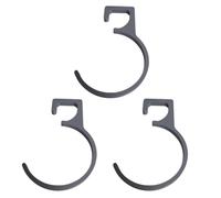 Crochet utilitaire pour tente et abris de camping et camping-cars, crochet gris pour installation extérieure, tente gonflable de 17 cm / 6.69 in, abri de camping, utilitaire utilitaire