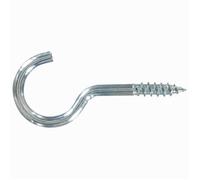 Crochet - VYNEX - 3.5x25mm - Acier zingué - Lot de 6 - Idéal pour objets décoratifs