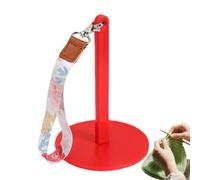 Crochet Yarn Holder - Rotating Portable Dispenser with Wrist Strap | Crocheting Yarn Holder for Knitting Sewing Crafting Embroidery Outdoor Travel Table Room Indoor Home