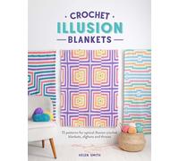 Crocheter Illusion Couvertures : 15 Attrayant 3D Effet Motifs Instruction Livre (Broché) Avec Intarsia Technique - 1 Pièce