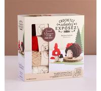 Crochetez, adoptez, exposez ! Coffret Hérisson - Marlène Hurtrait - De Saxe Eds - Coffret - Jeux livres objets