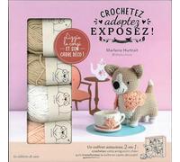 Crochetez, adoptez, exposez ! Coffret Lizzy le corgi au crochet