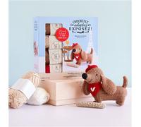 Crochetez, adoptez, exposez ! Coffret Marcel le teckel au crochet - Marlène Hurtrait - De Saxe Eds - Coffret - Jeux livres objets