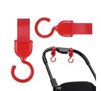 Crochets À Poussette - Crochet D'organisateur Rotatif, Cintre De Chariot Élégant, Crochet Maman | Accessoire De Sangle Polyvalent Pratique, Cost De Crochet Léger Utilisation Du Chariot D'achat