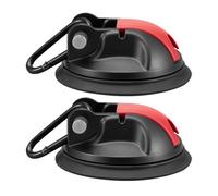 Crochets à ventouse extérieurs, ventouses de fenêtre à usage intensif | 2X crochets à ventouse sous vide - Organisateur mural de douche de fenêtre en verre, crochet de sécurité Fixation Auvent de