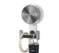 Crochets à ventouse - Porte-serviettes mural | Cintre de douche | Crochet à ventouse amovible, crochets à suspendre pour manteaux, support robuste - Cintre en métal robuste pour derrière l'arrière de