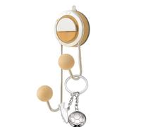 Crochets à ventouse pour mur de douche, organisateur sous vide solide | Support mural solide - pour serviettes, peignoirs, clés, parapluie, chapeaux, couronne, salle de bain, douche, fenêtre, vitre