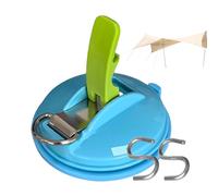 Crochets à ventouse - Tasses robustes avec clips d'arrimage sans trou perforés pour cuisine, salle de bain, toilettes, voyage, camping, matériau durable, forte tenue, installation facile