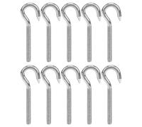 Crochets à vis en acier inoxydable 10pcs Haute dureté de la dureté Rust Proof Cup pour murmure applications de service léger dans l'industrie chimique meubles d'équipement (M5)