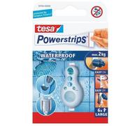 tesa Powerstrips 59700-00000-04 grand et étanche blanc 6 pièces