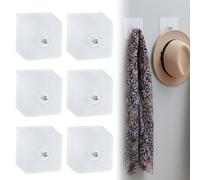 Crochets Adhesifs Muraux,Accroche Tableau Sans Percer,Crochet Mural Adhesif,Attache Cadre Adhésif Crochets pour Accroche Cadres Photo, Art Mural, Décoratives (20 Pcs)