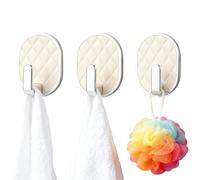 Crochets Adhésifs pour Mur - Support Amovible sans Perçage - Accroches Collantes pour Murs sans Dommage - Pour Porte De Douche Chambre Salon Cuisine Dortoir Appartement Manteau ouronne Chapeau