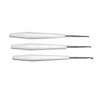 Rayher Kit Aiguilles à crochet 3 pces tailles assort. 2,8mm/2,4mm/1,8mm, 2107500