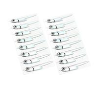 Crochets autocollants en forme de poisson argenté artificiel, matériaux de fixation pour poisson-appât, banderoles d'épaule, poisson-appât, banderoles d'épaule, hameçon en aluminium artificiel