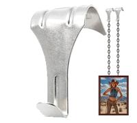 Crochets d' , cintres d' , cintres de miroir pour montage mural, matériel suspendu de nivellement réglable pour miroir d'art, affiche peinture sur toile, montage flotteur