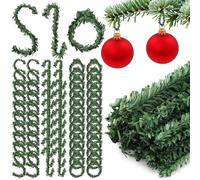 Crochets d'arbre de Noël,100 Pcs Crochets pour Sapin de Noël,Crochets pour Boules de Noel,Crochets de Boule de Noël,Cintre d'arbre de Noë pour Sapin de Noel,Guirlande de noël,Vigne de noël