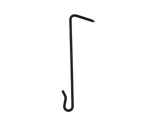 Crochets d'ardoise 2,7 x 120 mm inox 18/10 Noir - Boite de 750 pièces - HOOK1204B
