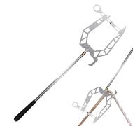 Crochets de bateau pour amarrage, crochet à ressort - Poteau de crochet de bateau pour amarrage, accessoires de support de navires multifonctions automatique de télescope de type U pour pes