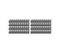 Crochets de Connecteur de Cintre, Crochets de Cintre de Flocage Crochets de Cintres pour Organisateur de Placard, 80 Pièces