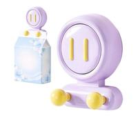 Crochets de douche à ventouse Porte-serviette de rangement robuste | Crochets Ventouse Mural Pour bandeau chouchous éponge fleur de douche salon chambre cuisine Violet