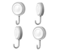 Crochets de douche - Crochets adhésifs Heavy Duty, 4pcs 360 degrés rotatifs rotatifs Crrochets | Supplies pour maison pour la cuisine de la salle de douche de la maison Cabine de plage de la cabine
