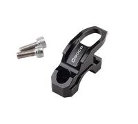 Crochets de Moto pour Super SOCO CPx CUmini CUx TC 50 TSX Max 150, Accessoires Moto, Support De Crochet Casque en Aluminium CNC, Serrage Cylindrique(SOCO Black)