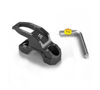 Crochets de Moto pour Super SOCO CPx CUmini CUx TC 50 Wanderer Support De Maître-Cylindre Frein pour Moto, Sacoche, Pince Fixation pour Bagages, Crochet pour Casque(Titanium)