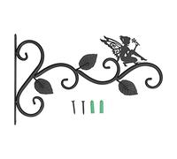 Crochets de Panier Suspendus, Support de Plantes Suspendues, Crochet de Jardini¨¨re Mural en Fer forg¨¦, Support de Pots de Fleurs, Support de Plante Suspendu d'Ext¨¦Rieur pour