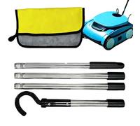 Crochets de Piscine pour Poteaux - Crochet de Spa, Outil de Piscine Amovible | Accessoire nettoyant pour Récupération sous-marine Crochet pour Entretien de Sauvetage