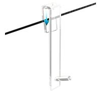 Crochets de porte de salle de bain acrylique - Crochet de porte et malheur | Crochets transparents avec ouverture réglable pour portes en verre de douche, serviettes suspendues, lieux, robes