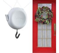 Crochets de porte pour une suspension sans dommage - ZIPNHANG : Crochet de couronne de porte d'entrée réglable. Fonctionne sur les portes vitrées, les portes des chambres, etc.