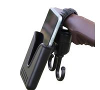 Crochets de poussette pour sacs, clips de poussette - Piqûre de poussette légère stable multifonctionnelle,Supplies de voyage pour bébé, Accessoires Organisateur Crochet pour faire du shopping, sac d'