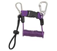 Crochets de Récif Diving Scuba, Plongée Snap Hook Plongée Crochet avec Boucle Rapide et Acier Inoxydable Flexible pour la, l'escalade en Plein Air (Purple)
