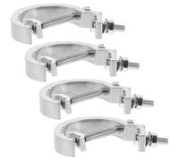 Crochets de Scène en Métal Argenté 4 Pcs, Pince Truss 17 Mm
