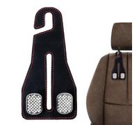 Crochets De Siège Auto | Organisateur De Rangement En Simili Cuir Renforcé | Porte-Sac Et Organisateur Pour Appuie-Tête Auto,Pour Automobile Camion Sac Manteau Parapluie Conduite Road Trip Voyage