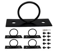 Crochets de suspension de plafond pour maison, hamac suspendu pour cadre de balançoire, crochet de support de corde anti rouille, supports d'anneau de jardin et ponts de câbles