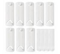 Crochets de suspension sans clous pour cadres et surfaces lisses | Crochets adhésifs pour cadres, dos en dents de scie, portes, armoires et murs lisses sans perçage